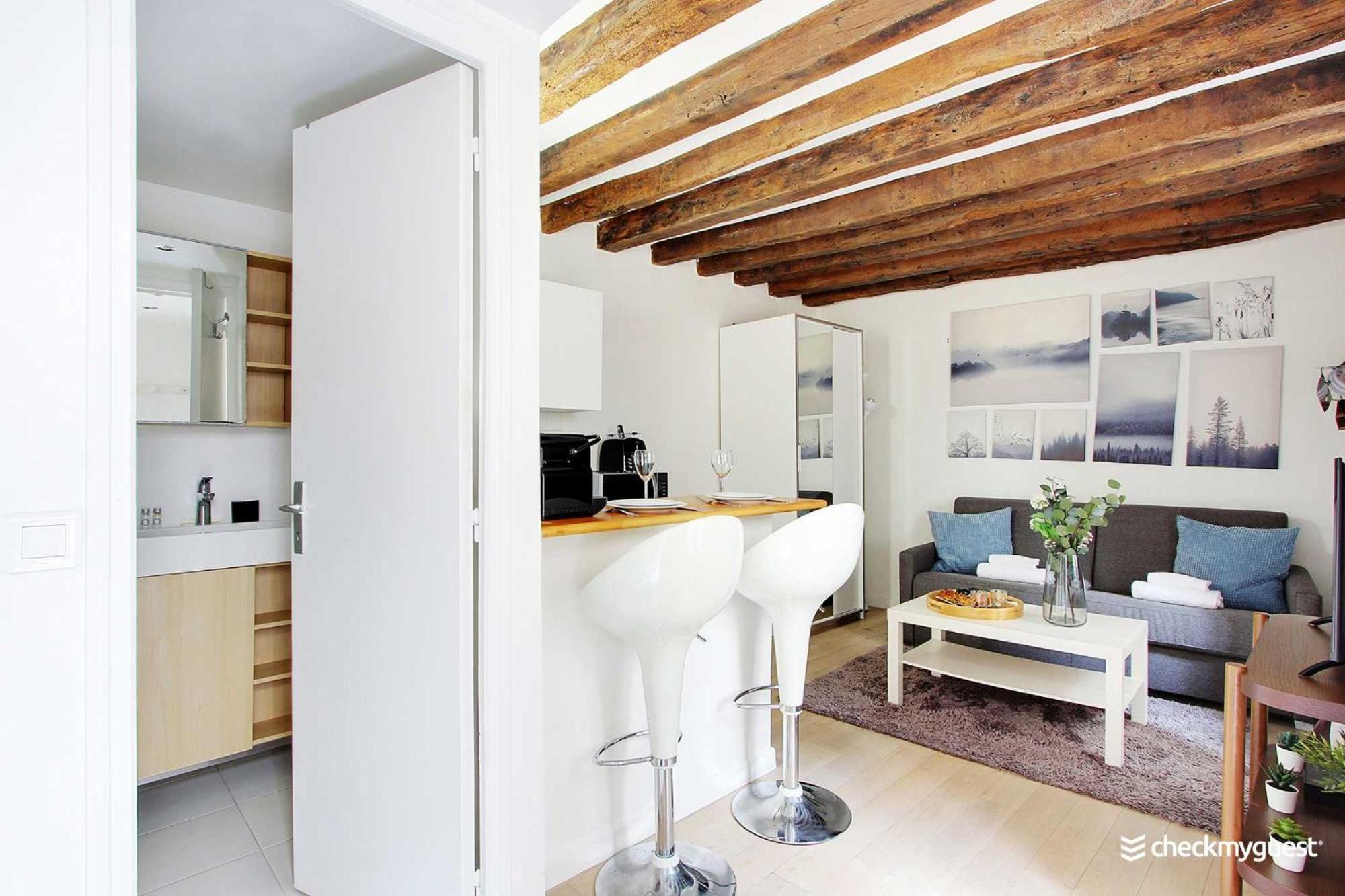 Cozy Studio 2P - Rue Mouffetard París Exterior foto