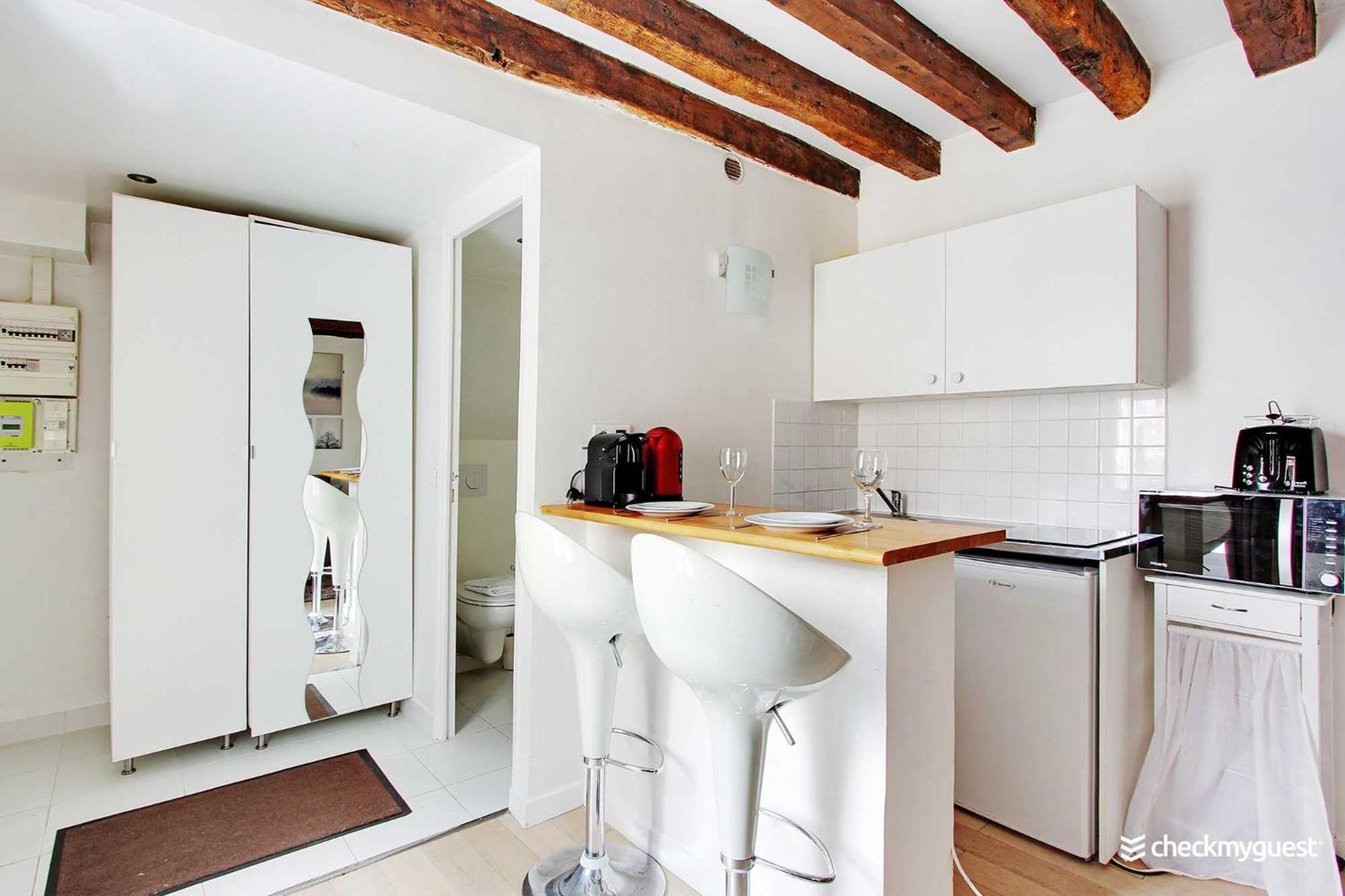 Cozy Studio 2P - Rue Mouffetard París Exterior foto