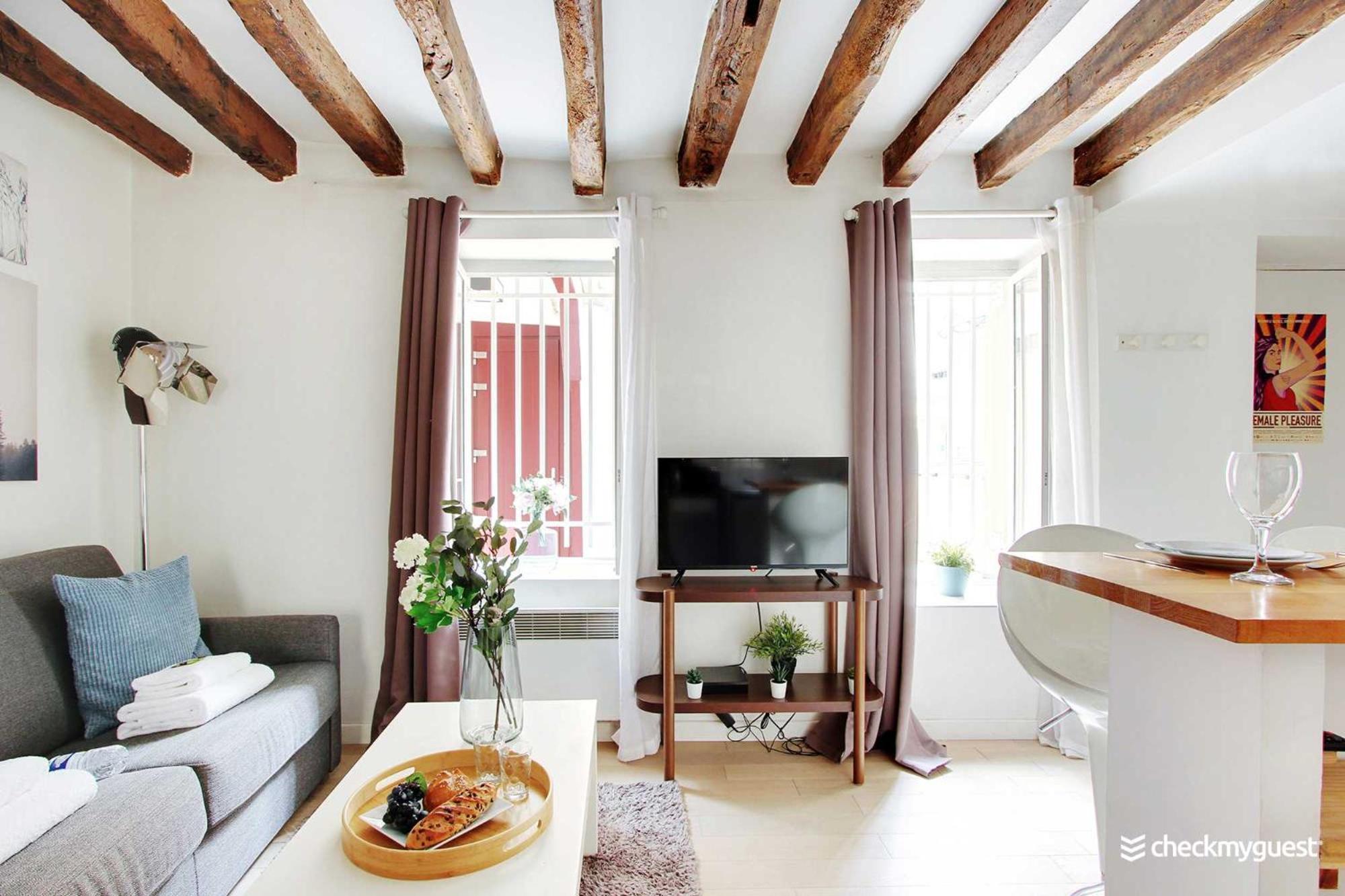 Cozy Studio 2P - Rue Mouffetard París Exterior foto