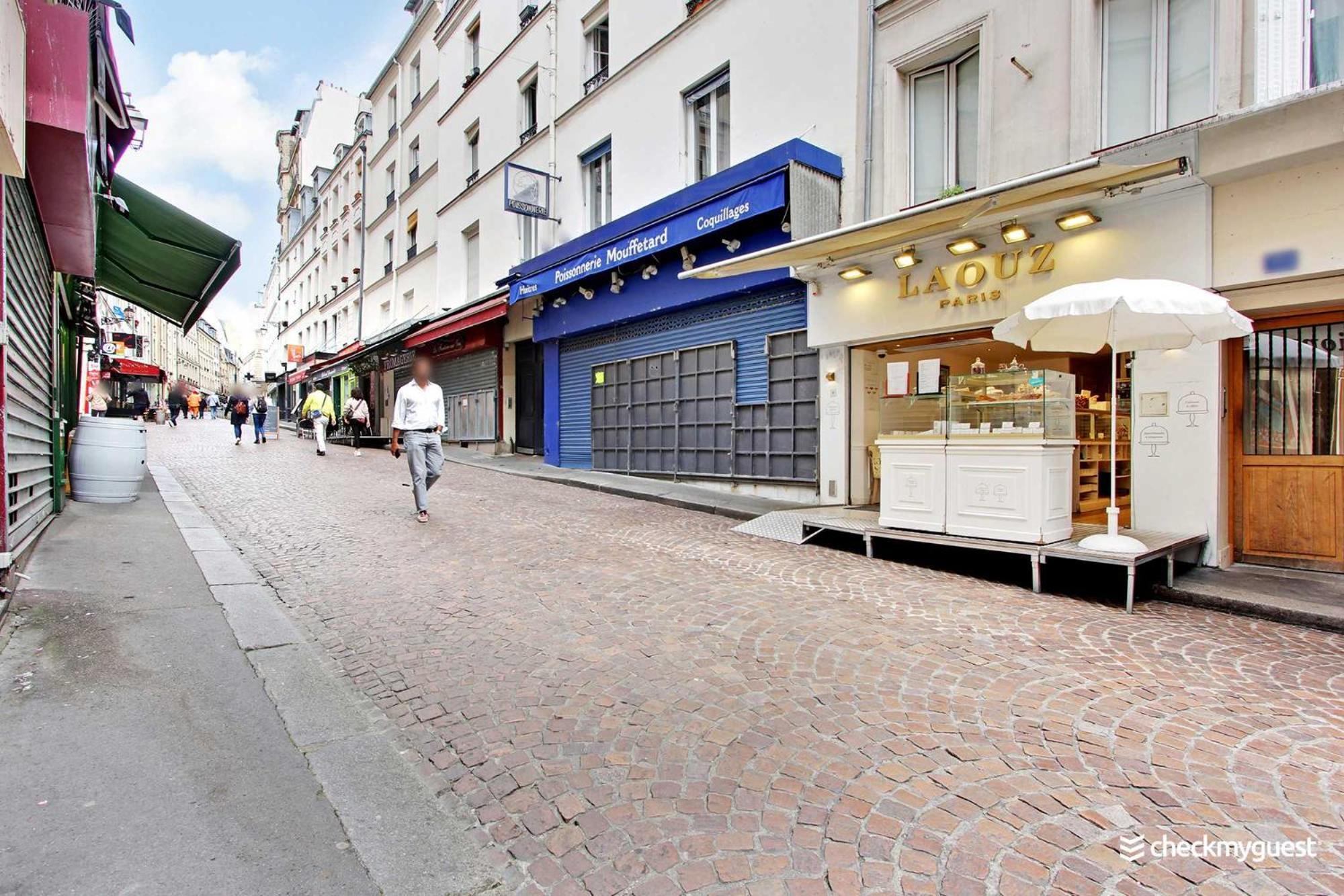 Cozy Studio 2P - Rue Mouffetard París Exterior foto